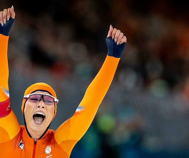 Geweldig! Jutta Leerdam pakt goud én Olympisch record op de 1.000 meter