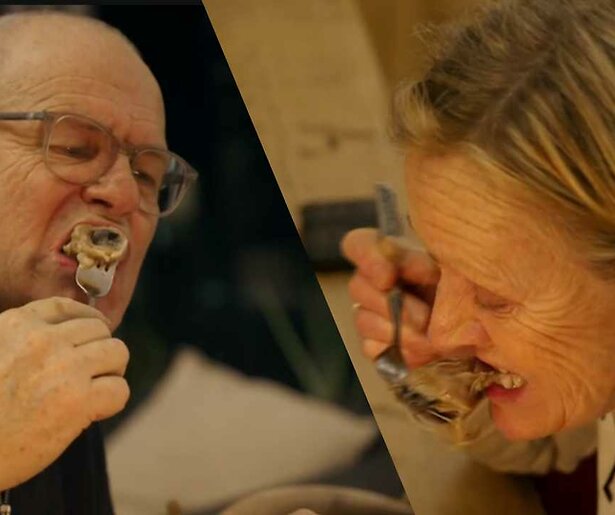 De TV van gisteren: Winter Vol Liefde-kijkers gaan bijna over hun nek van ‘culinaire’ maaltijd van Hans