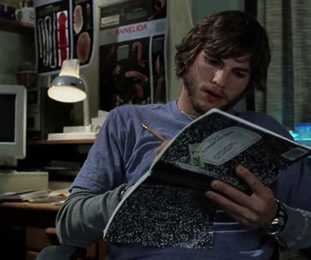Ashton Kutcher verandert het verleden in The Butterfly Effect