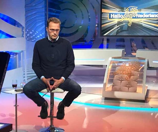 Jeroen Latijnhouwers zit zonder televisiewerk