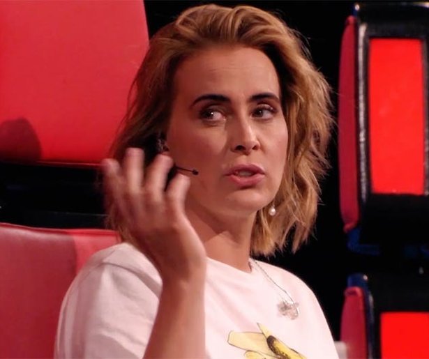 Anouk heeft het moeilijk bij The Voice Kids