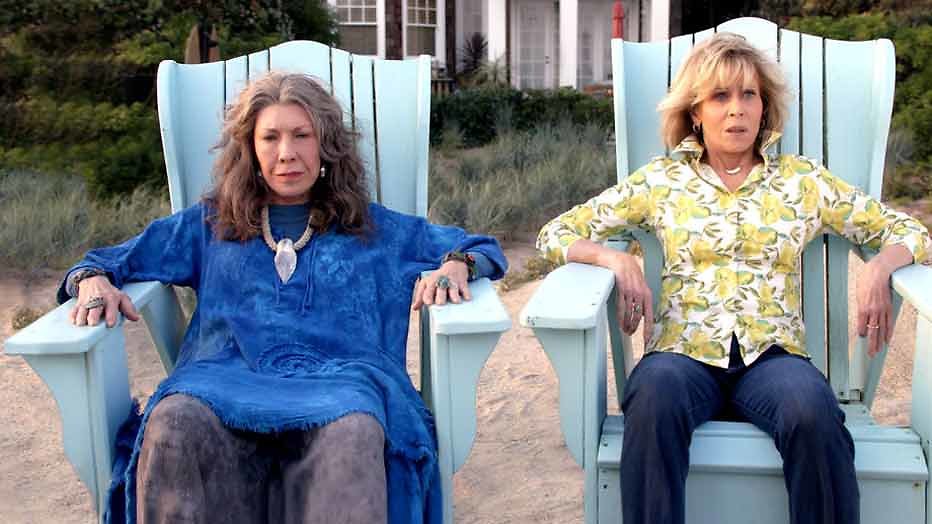 Vijfde seizoen Grace and Frankie verschijnt in januari Vijfde seizoen Grace and Frankie verschijnt in januari