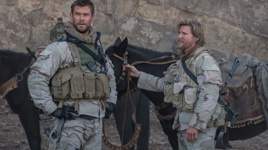 Chris Hemsworth in 12 Strong Chris Hemsworth in 12 Strong