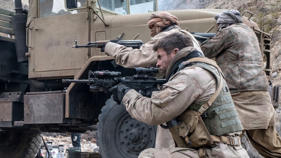 Chris Hemsworth in 12 Strong Chris Hemsworth in 12 Strong