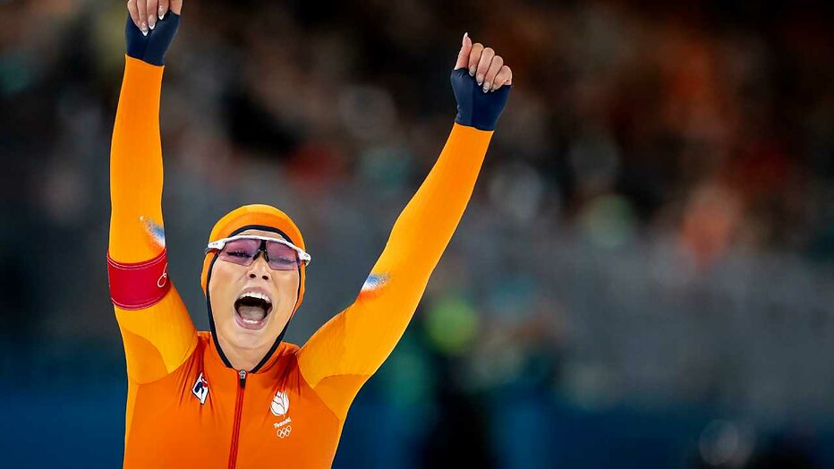 Jutta Leerdam wint goud op de 1000 meter
