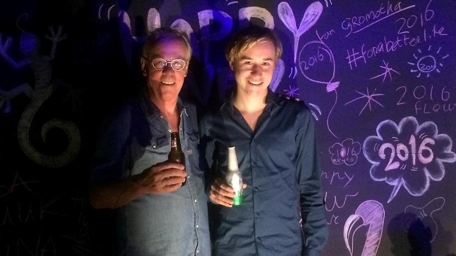 Jack Spijkerman aan de beterende hand op Bonaire Jack Spijkerman aan de beterende hand op Bonaire