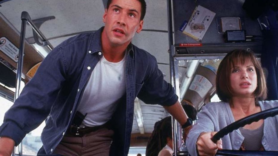 Speed: Keanu Reeves en Sandra Bullock racen door L.A.