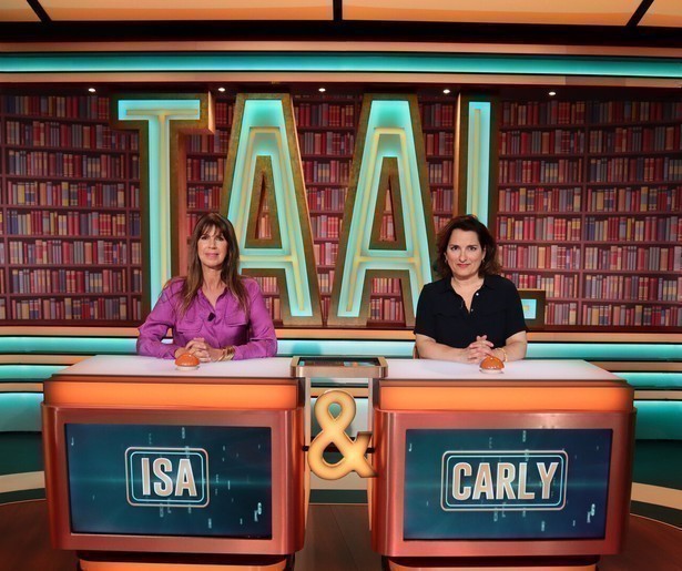 Journalisten versus schrijvende actrices in 10 voor Taal