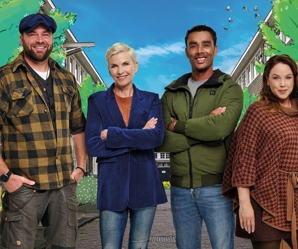 Anita, Tim, Anne en Martin reizen af naar Terneuzen in 12 Straten Groen