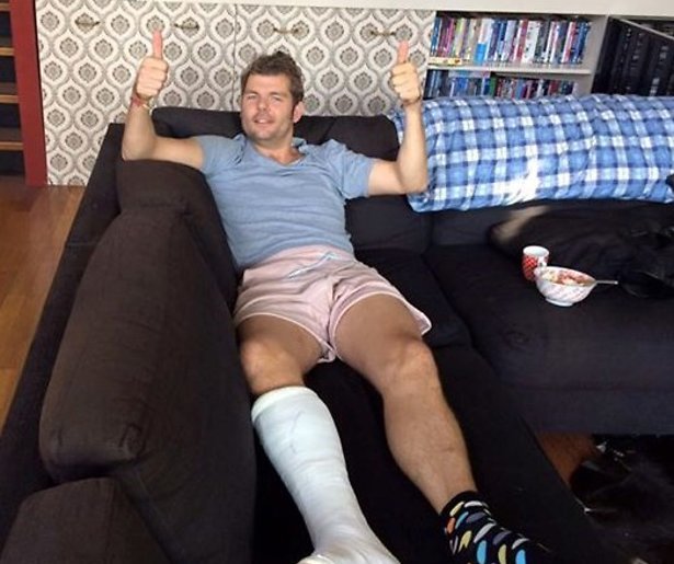 538-dj Sander Lantinga breekt enkel