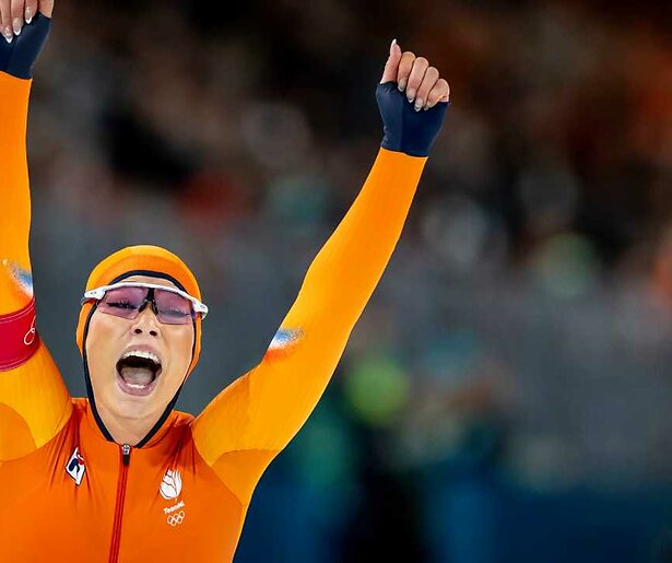 Geweldig! Jutta Leerdam pakt goud én Olympisch record op de 1.000 meter