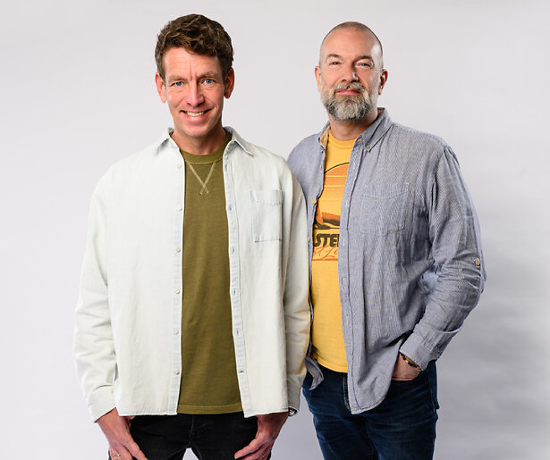 Jan-Willem Roodbeen en Jeroen Kijk in de Vegte presenteren nieuwe vrijdagavondshow