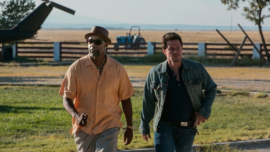 Denzel Washington en Mark Wahlberg in 2 Guns