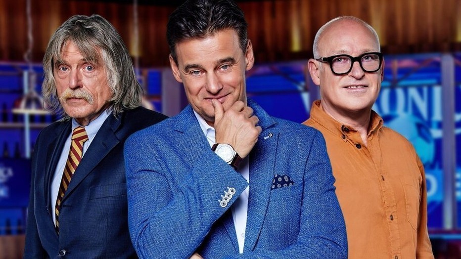Wilfred Genee, Johan Derksen, Rene van der Gijp Wilfred Genee, Johan Derksen, Rene van der Gijp