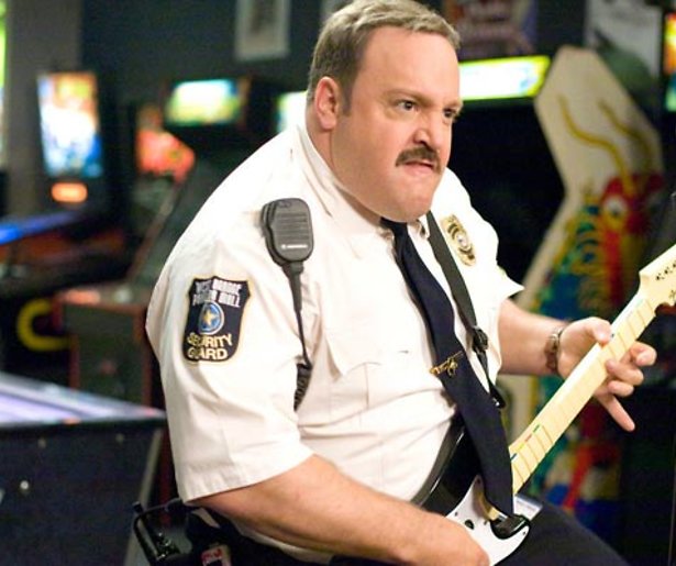 Kevin James op een Segway in Paul Blart: Mall Cop