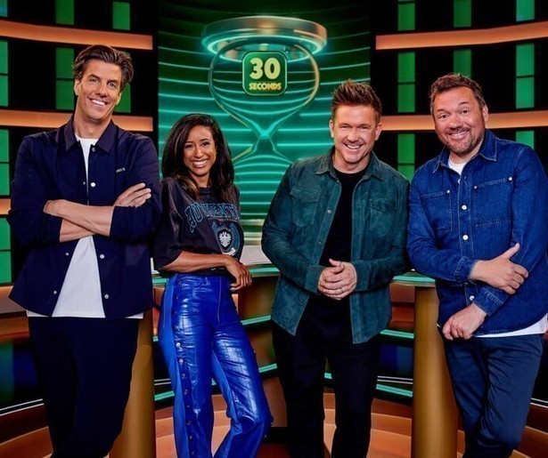 Airen Mylene, Rob Kemps en Klaas van der Eerden zetten hun beste beentje voor in Oudejaarsspecial 30 Seconds