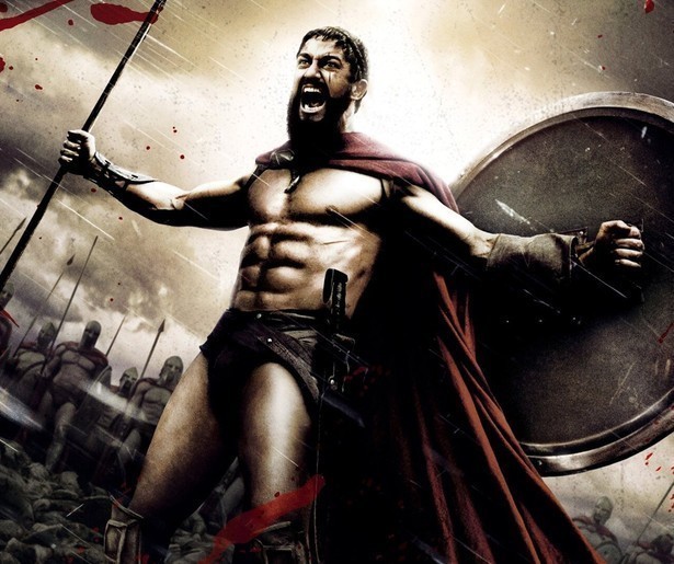 Gerald Butler tegen de Perzen