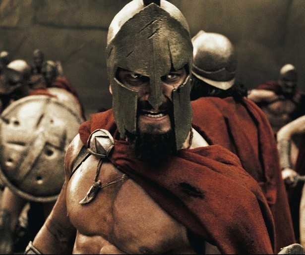 Gerard Butler is voor niets en niemand bang in de actiefilm 300