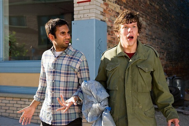 Jesse Eisenberg heeft haast