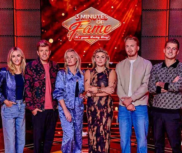 De nieuwe zaterdagavondshow 3 Minutes of Fame: It's Your Lucky gaat van start op SBS6