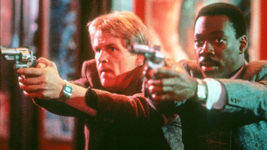 Nick Nolte en Eddie Murphy in 48 Hrs.