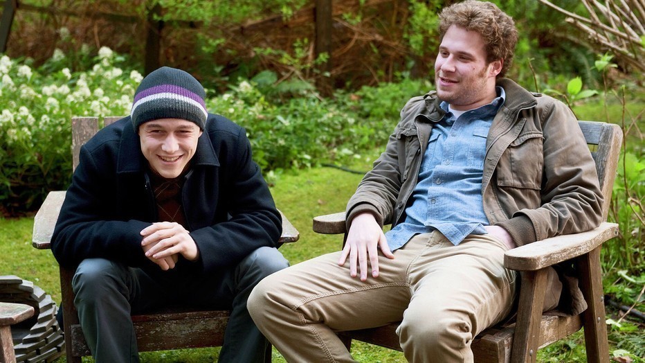 Joseph Gordon-Levitt en Seth Rogen Joseph Gordon-Levitt en Seth Rogen