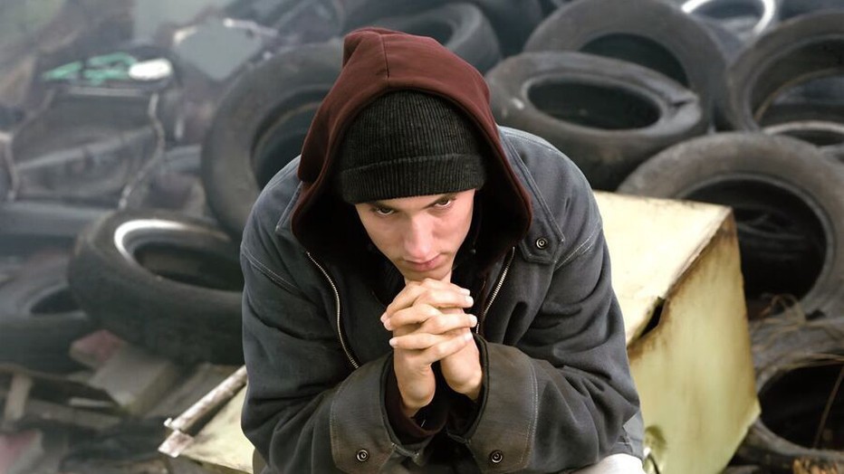Eminem in 8 Mile