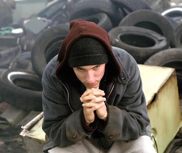 Eminem hoopt het te maken in Amerikaanse dramafilm 8 Mile