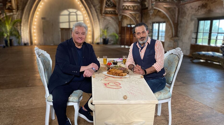 René Froger en Kefah Allush René Froger en Kefah Allush