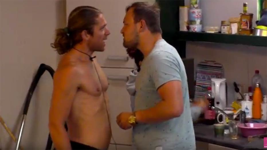Flinke bonje tussen Utopianen Adriaan en Gerrit Flinke bonje tussen Utopianen Adriaan en Gerrit