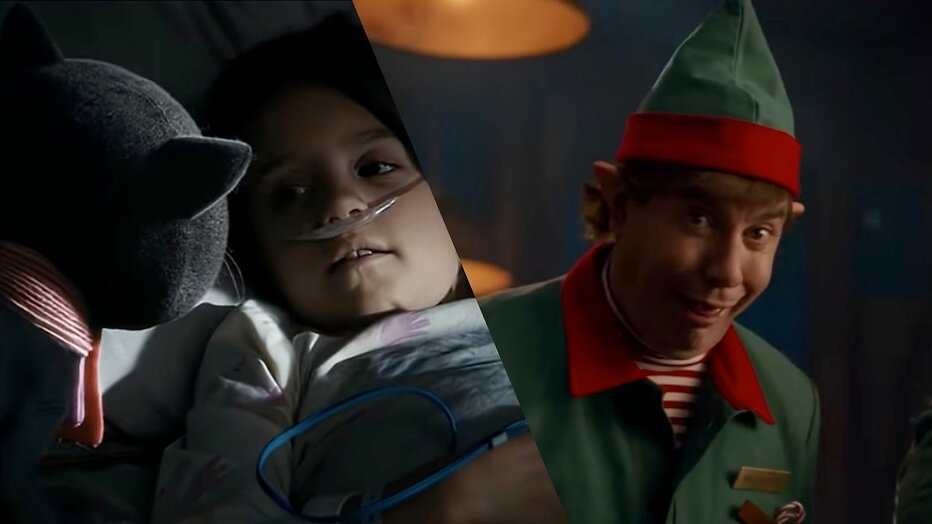 Kerstreclame HEMA en Albert Heijn