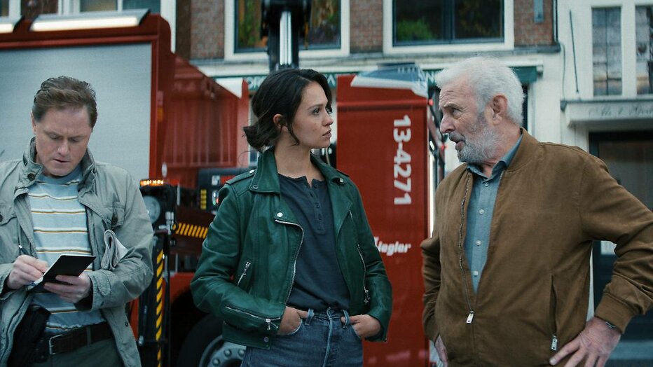 Holly Mae Brood en Huub Stapel in Amsterdamned II.