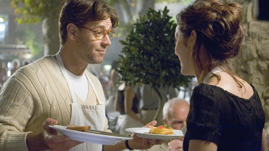 Russell Crowe en Marion Cotillard in A Good Year