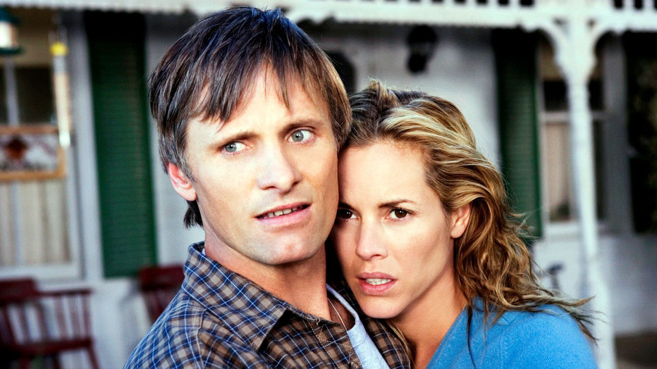 Viggo Mortensen en Maria Bello in A History of Violence