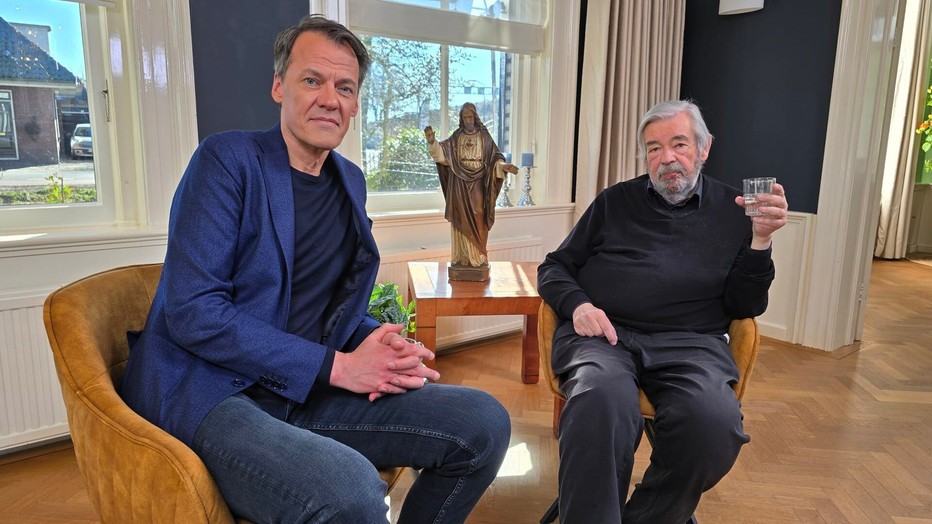 Tijs van den Brink en Maarten van Rossem voor Adieu God? Tijs van den Brink en Maarten van Rossem voor Adieu God?