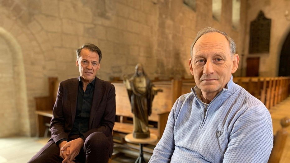 Tijs van den Brink en Mart de Kruif in Adieu God? Tijs van den Brink en Mart de Kruif in Adieu God?