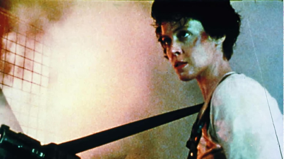 Sigourney Weaver in Aliens