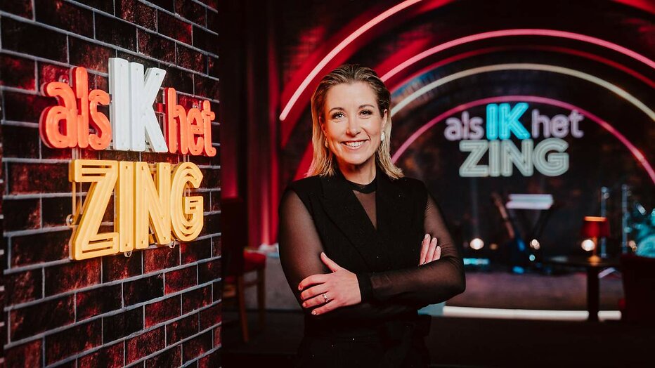 Carrie ten Napel voor Als IK het Zing