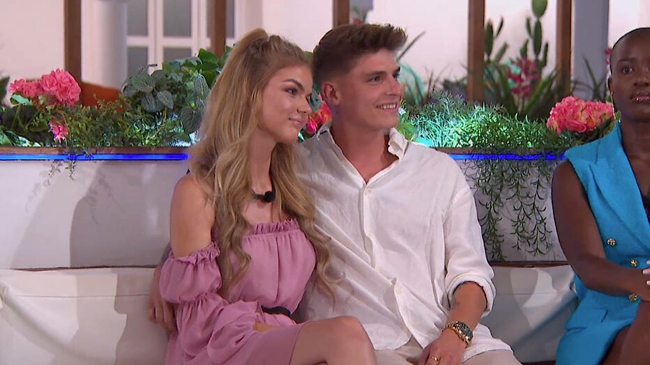 Amandine en Jules uit Love Island Amandine en Jules uit Love Island