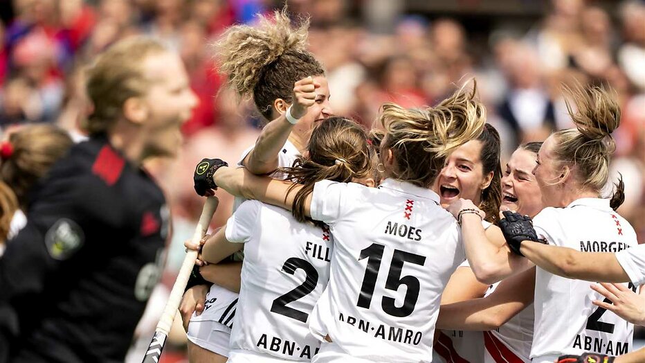 Amsterdam tijdens Hoofdklasse Hockey