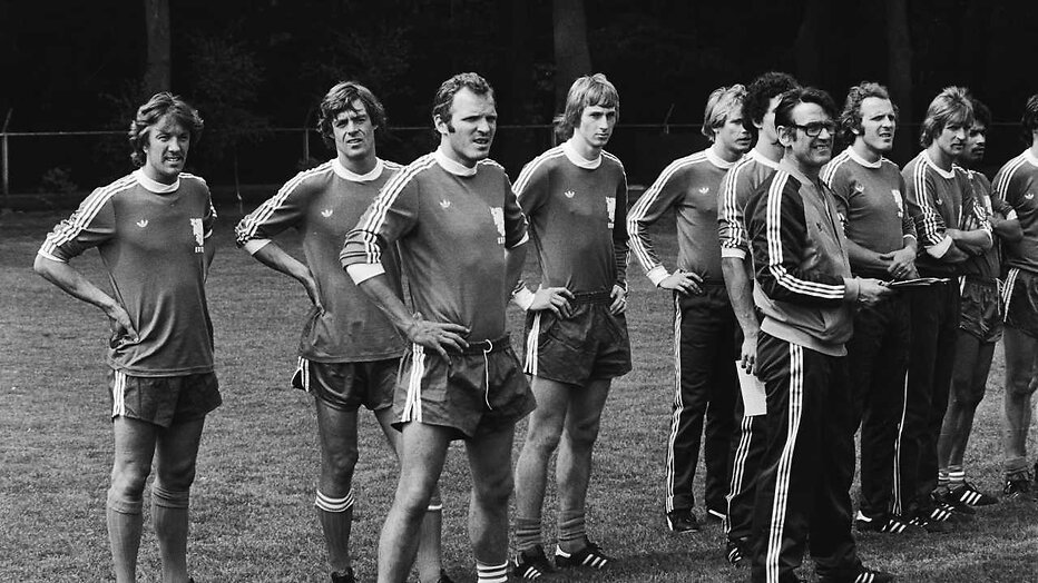 Training Oranje in aanloop naar EK 1980 Training Oranje in aanloop naar EK 1980
