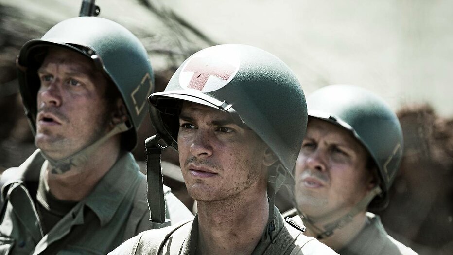 Andrew Garfield in Hacksaw Ridge Andrew Garfield in Hacksaw Ridge
