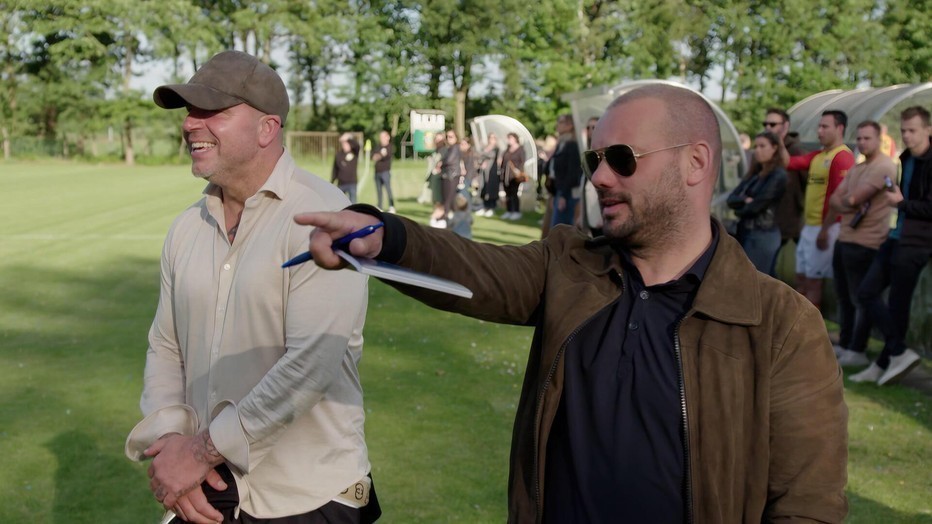 Wesley Sneijder en Andy van der Meijde