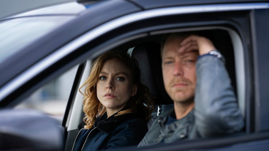 Anneke Sluiters en Mark van Eeuwen in Flikken Rotterdam