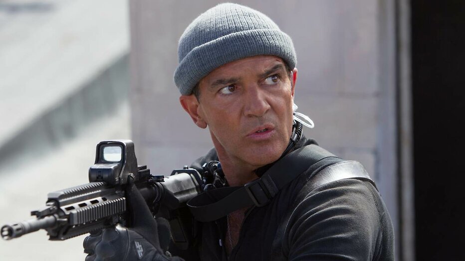 Antonio Banderas als Galgo in The Expendables 3 Antonio Banderas als Galgo in The Expendables 3