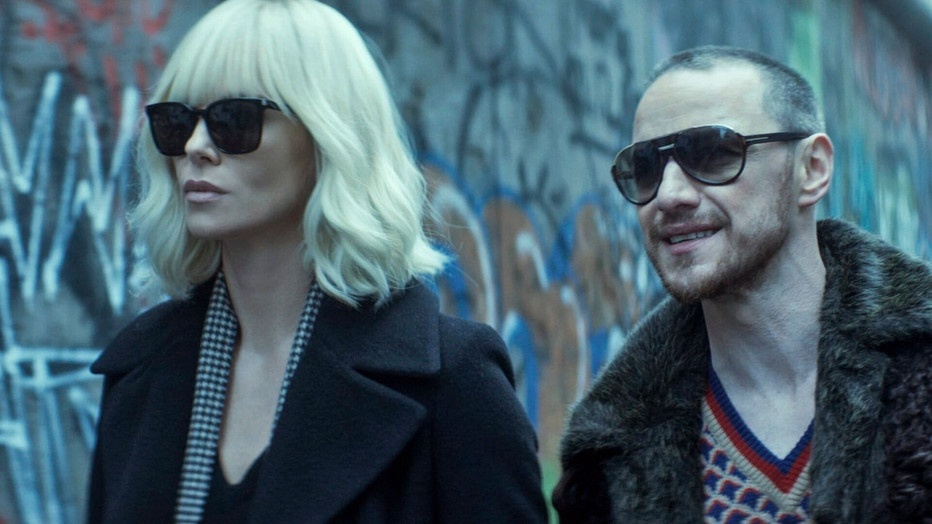 Charlize Theron en James McAvoy in Atomic Blonde