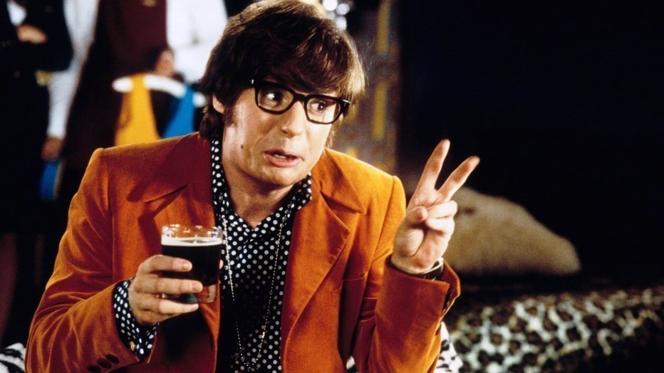 Mike Myers in Austin Powers: International Man of Mystery