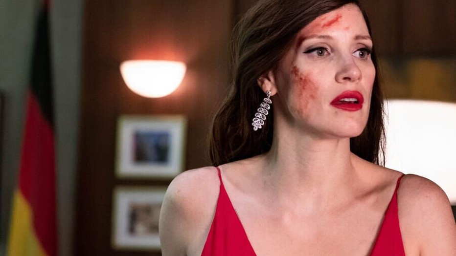 Jessica Chastain in Ava