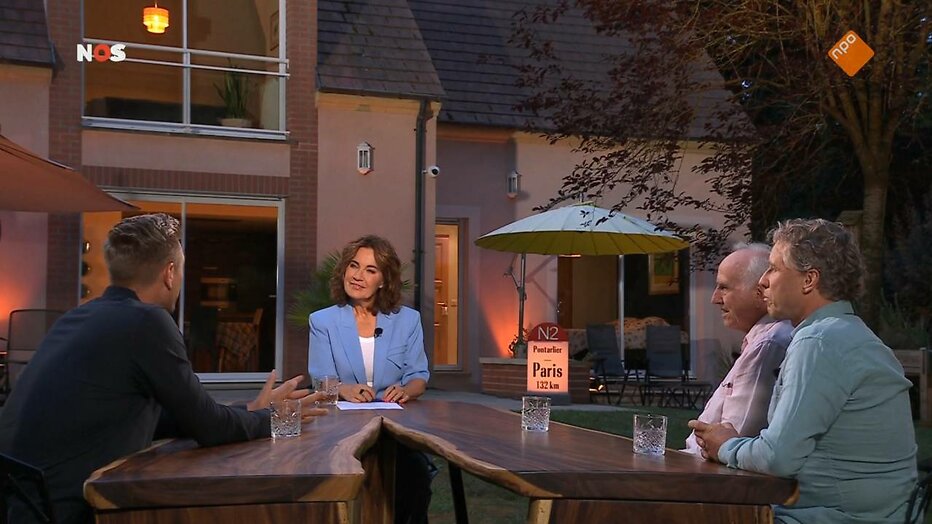 De Avondetappe was een van de weinige actuele programma's. 