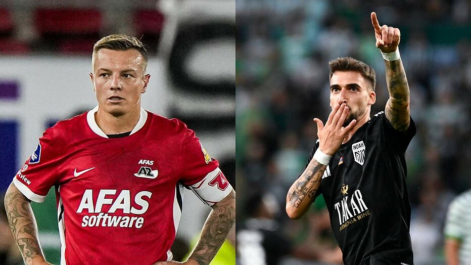 Jordy Clasie (AZ) vs. Helder Ferreira (FC Noah)